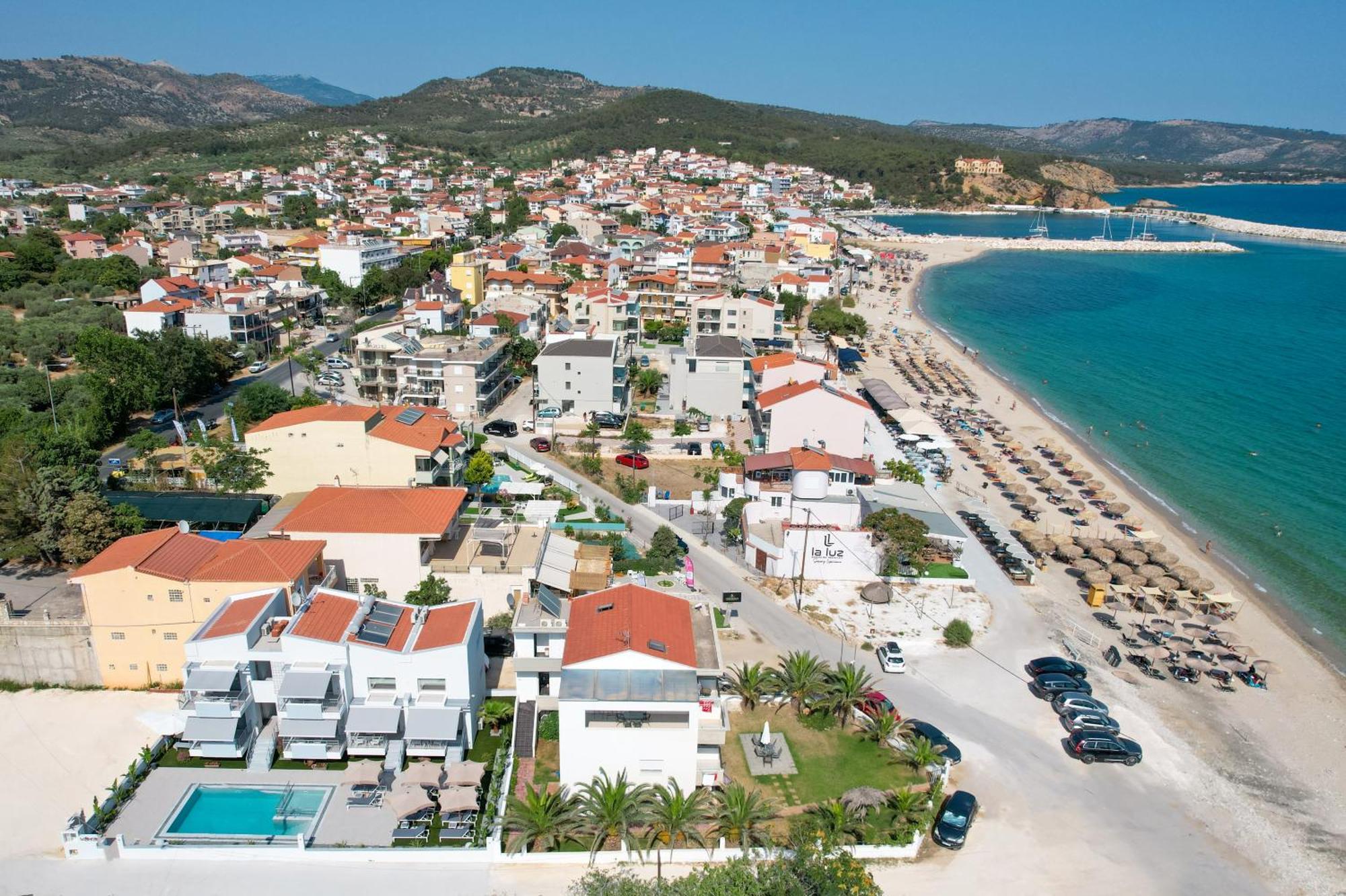 Sourinis Luxury Suites Limenaria  Exterior foto