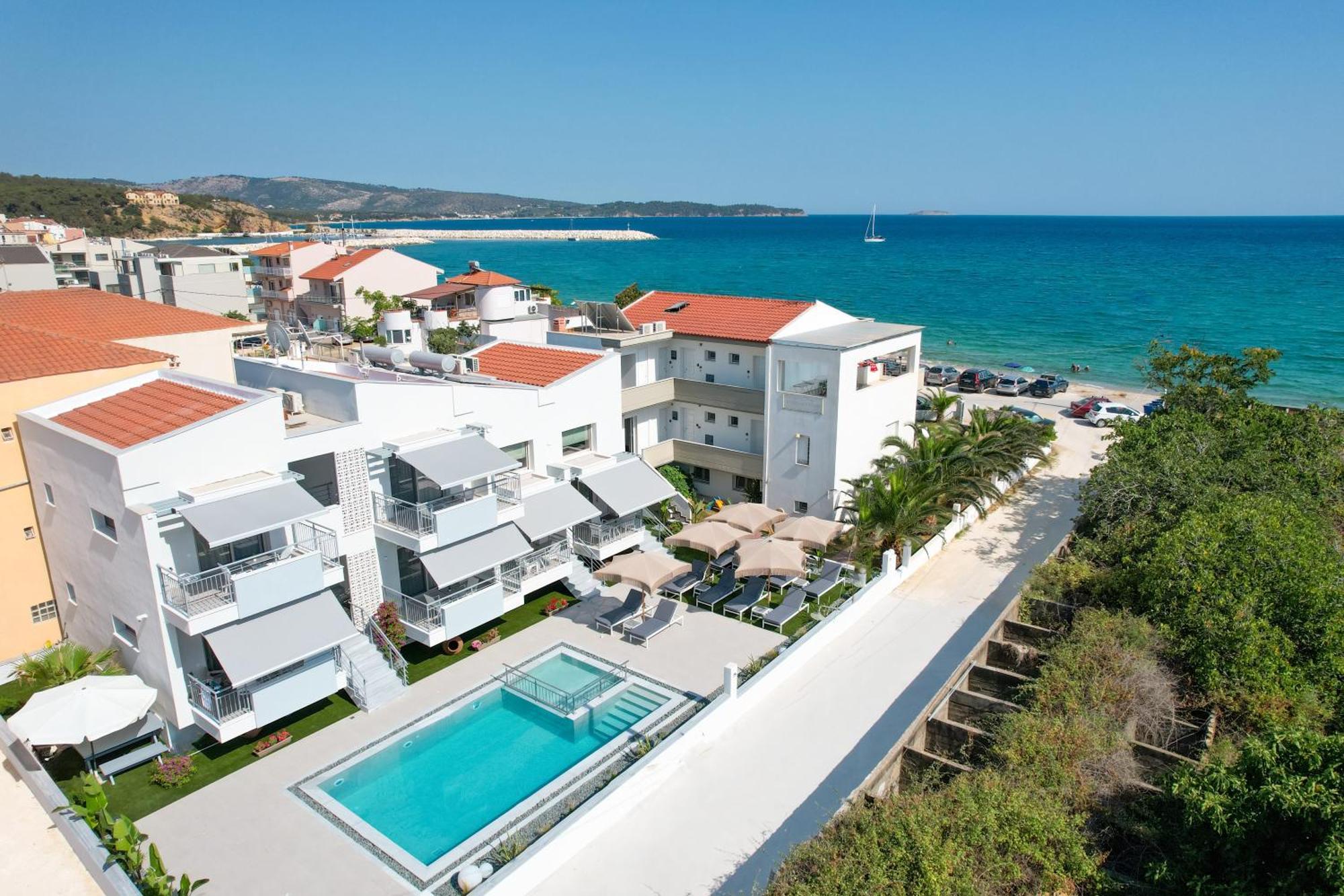 Sourinis Luxury Suites Limenaria  Exterior foto