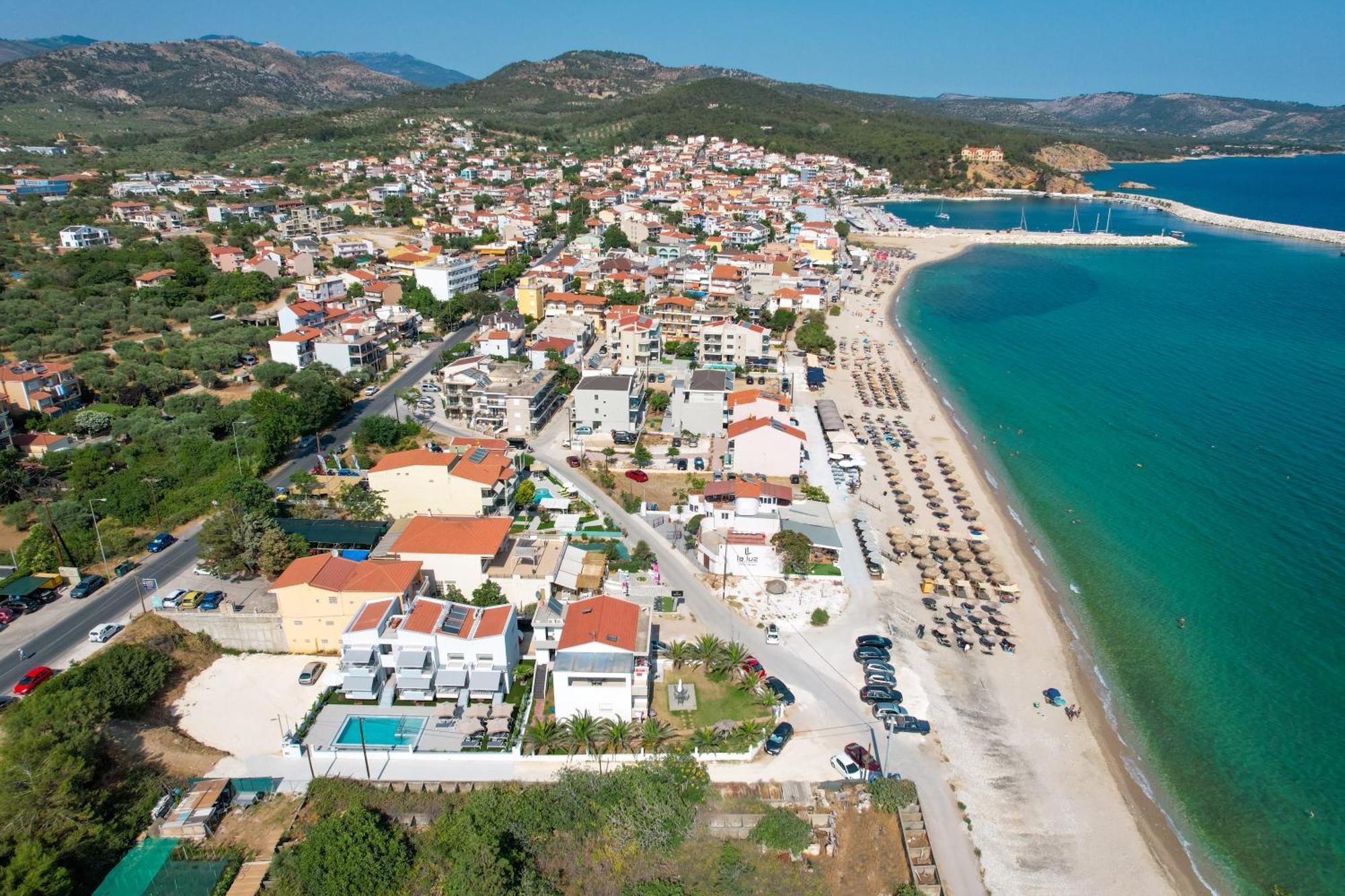 Sourinis Luxury Suites Limenaria  Exterior foto